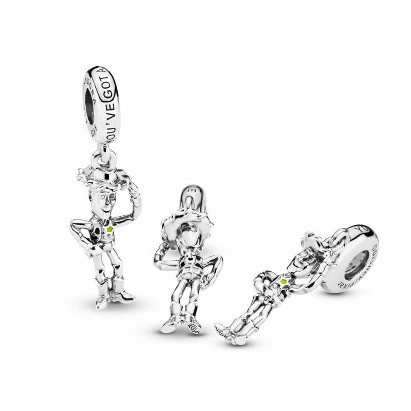 Pandora Disney Pixar, Toy Story, Woody Dangle Charm Online NZ, Sterling Silver (124598-JTO)